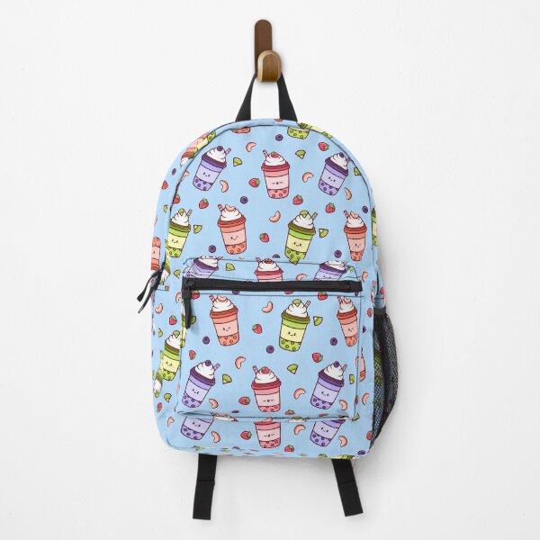 Item preview, Kawaii Bubble Tea Delight – Cute Boba Seamless Pattern designed and sold by Magsu.art.