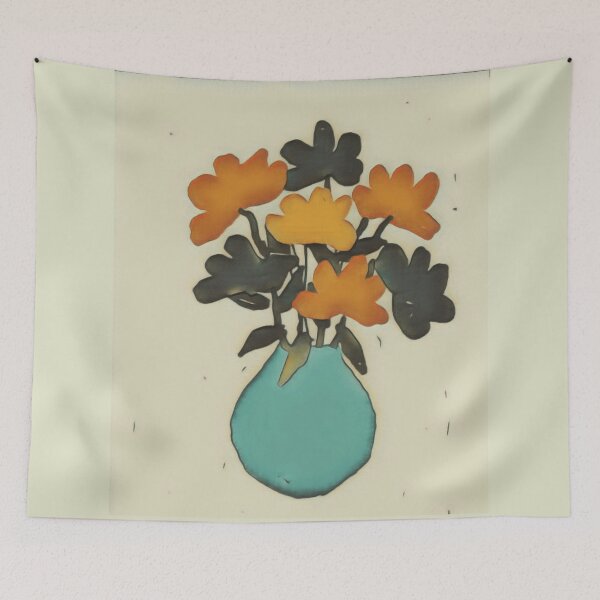 Item preview, Flower Pot Painting designed and sold by Fayes4Art.