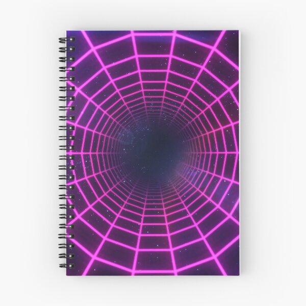 Item preview, Magenta Circular Wireframe Tunnel designed and sold by Electric Shock!! Design.