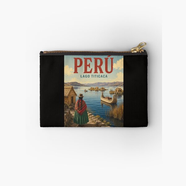 Item preview, Peru Lake Titicaca Travel Poster  designed and sold by Tienda-Vane.