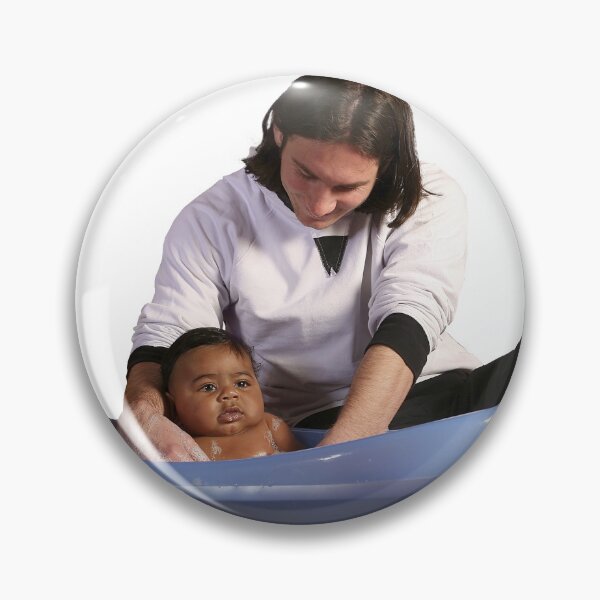 Item preview, Lionel Messi Bathing Baby Lamine Yamal Viral Meme designed and sold by PrintondemArt.