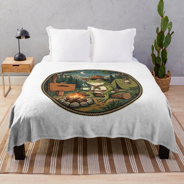 Item preview, National Park Ranger Frog Camping Classic T-Shirt designed and sold by The Design Trendz.
