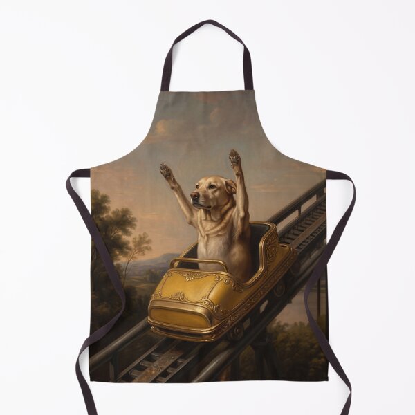 Item preview, Roller Coaster Dog Fine Art meme designed and sold by Anatolii_Kys.