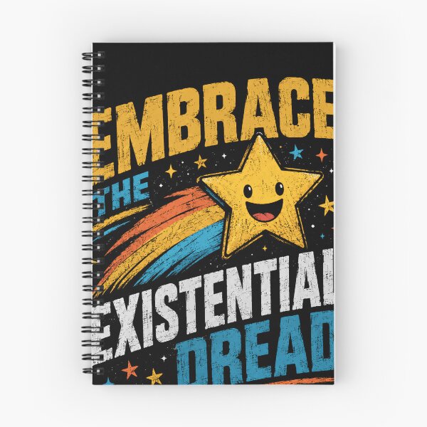 Item preview, Embrace The Existential Dread Philosophy Humor designed and sold by RetroMini2026.