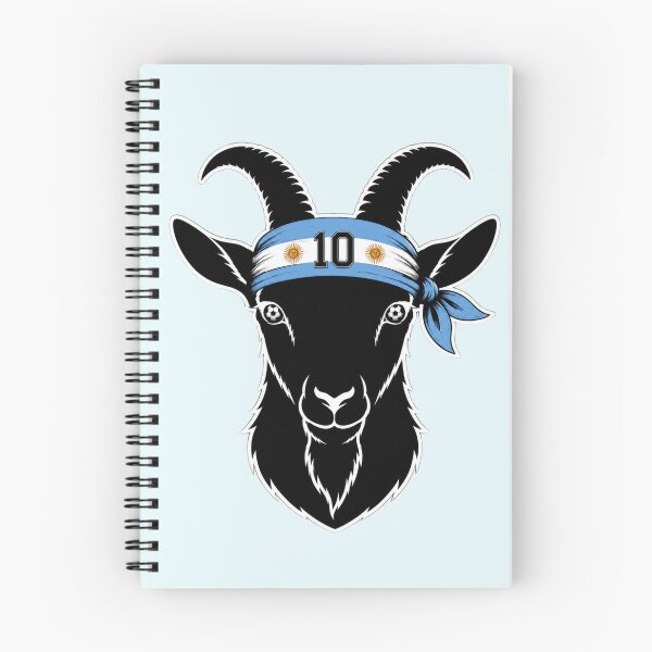 Item preview, Argentina GOAT | Football Goat Head | Soccer Legend Inspired Graphic | Vintage Sports Art | Number 10 Bandana Design designed and sold by Ginastle26.