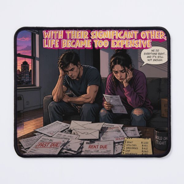 Item preview, The Cost of Living Comic Art designed and sold by Marcin Dabski.