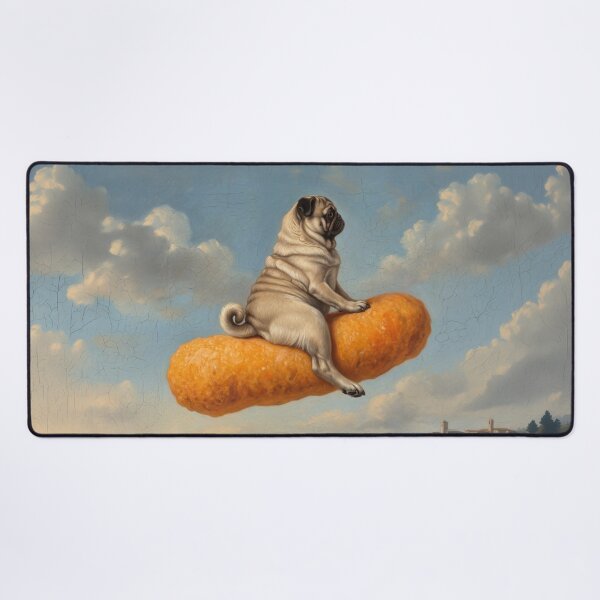 Item preview, Flying Pug Snack Adventure designed and sold by Anatolii_Kys.
