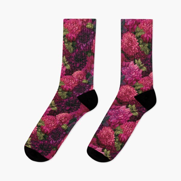 Item preview, Edgy Dahlias Flower - Hawaiian Flower Pattern  - Christmas Gifts For Wife designed and sold by RoyalStarsPatts.