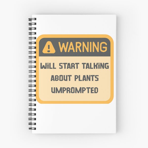 Item preview, Plant Warning Label Funny Plant Parent designed and sold by MTDesignLab.