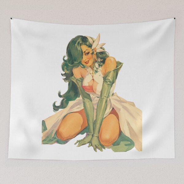 Item preview, Victorian Gothic Pin Up Girl | Vintage Original Retro Illustration designed and sold by Cosplayvintage.
