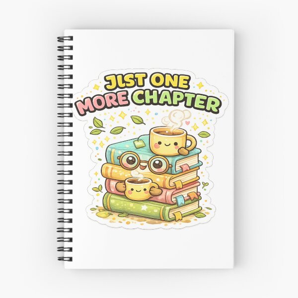 Item preview, Just One More Chapter Sticker designed and sold by DadStickerStore.