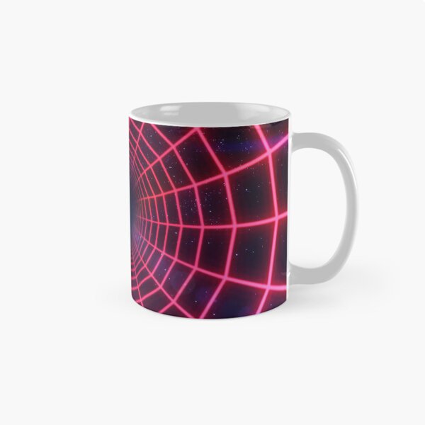 Item preview, Red Circular Wireframe Tunnel designed and sold by Electric Shock!! Design.