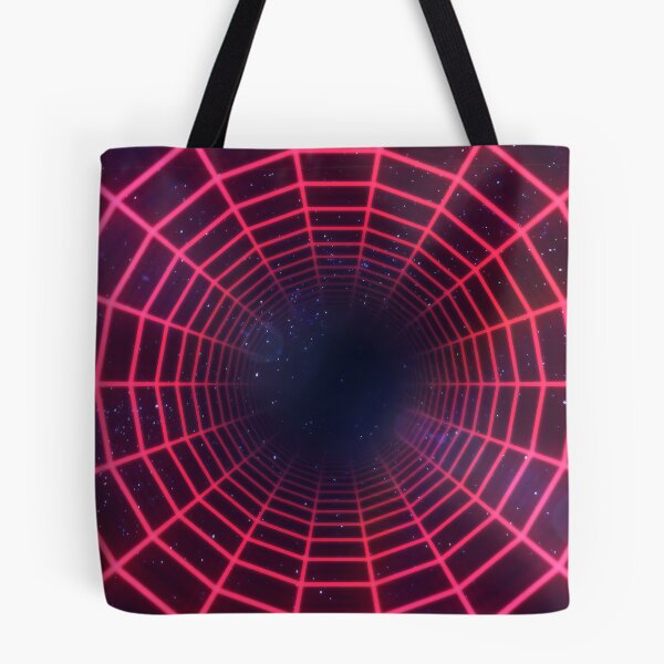 Item preview, Red Circular Wireframe Tunnel designed and sold by Electric Shock!! Design.