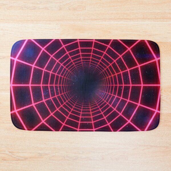 Item preview, Red Circular Wireframe Tunnel designed and sold by Electric Shock!! Design.