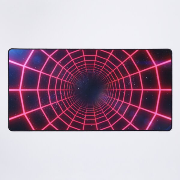 Item preview, Red Circular Wireframe Tunnel designed and sold by Electric Shock!! Design.