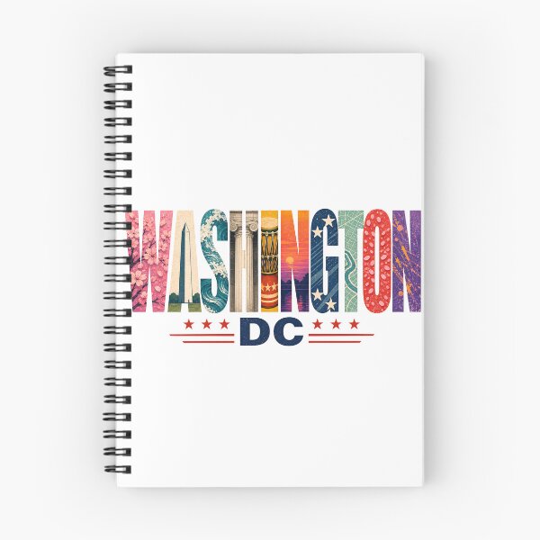 Item preview, Washington DC: Landmark Collage Lettering designed and sold by Fenay Designs.