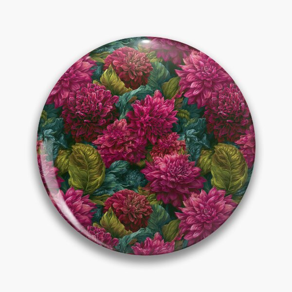 Item preview, Petaled Dahlias Print - Tropical Flower Pattern  - Christmas Gifts For Women designed and sold by RoyalStarsPatts.