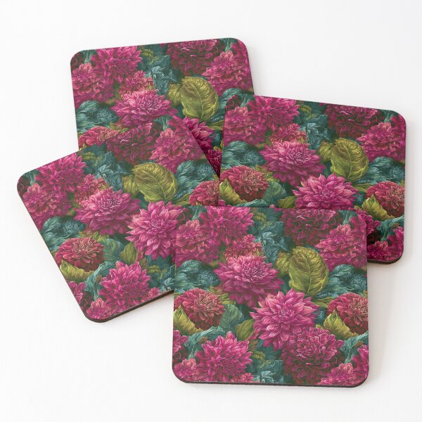 Item preview, Petaled Dahlias Print - Tropical Flower Pattern  - Christmas Gifts For Women designed and sold by RoyalStarsPatts.