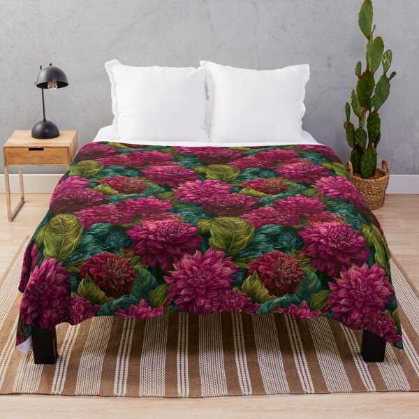 Item preview, Petaled Dahlias Print - Tropical Flower Pattern  - Christmas Gifts For Women designed and sold by RoyalStarsPatts.