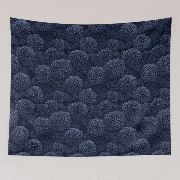 Item preview, Classic Dahlias  - Botanical Garden Pattern  - Dad Fathers Day Gifts designed and sold by RoyalStarsPatts.