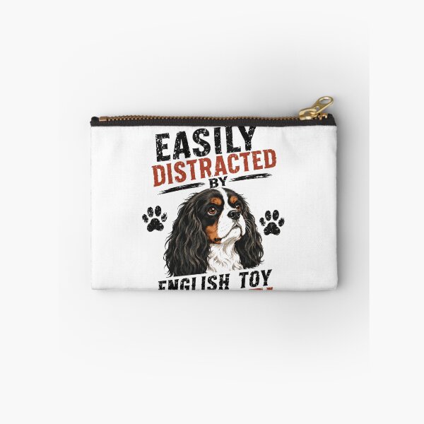 Item preview, Easily Distracted By English Toy Spaniel Dog Lover Owner designed and sold by HumansStuck12.