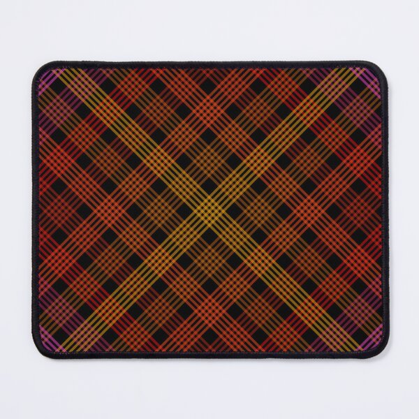 Item preview, Copy of Diagonal Plaid Pattern (multicolor lines on black 3) designed and sold by JMParadis.