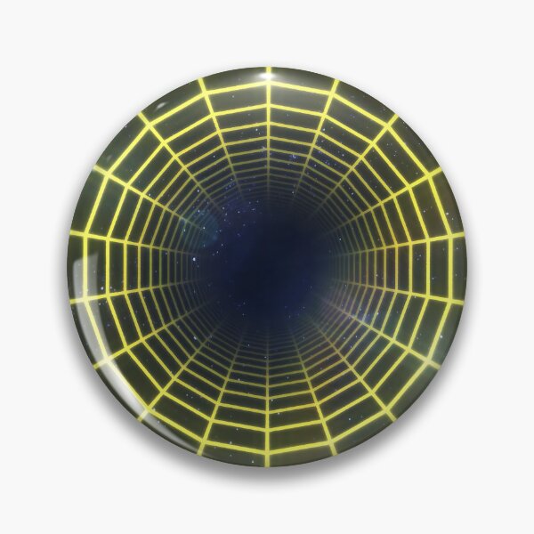 Item preview, Yellow Circular Wireframe Tunnel designed and sold by Electric Shock!! Design.