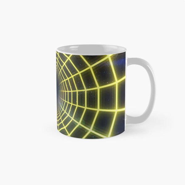 Item preview, Yellow Circular Wireframe Tunnel designed and sold by Electric Shock!! Design.