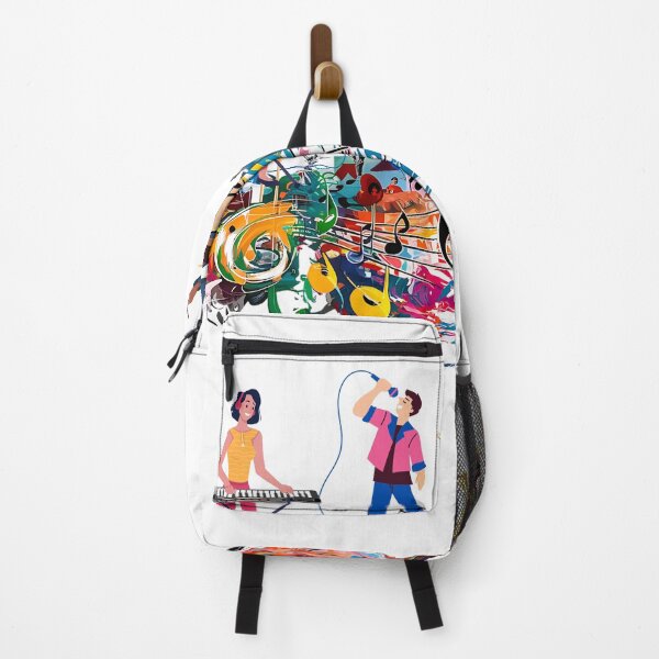 Item preview, Music Treble Clef with Full Band Illustration designed and sold by EcilStudio.