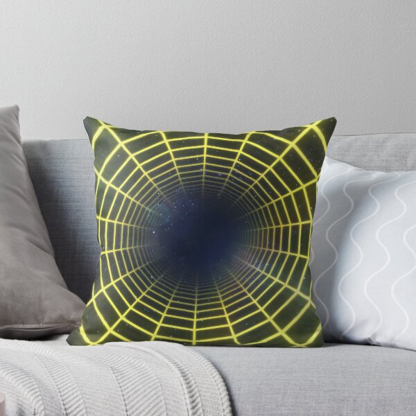 Item preview, Yellow Circular Wireframe Tunnel designed and sold by Electric Shock!! Design.