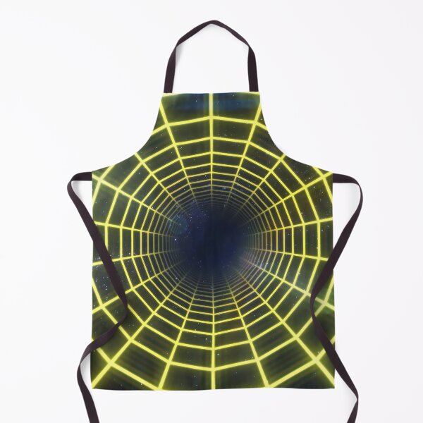Item preview, Yellow Circular Wireframe Tunnel designed and sold by Electric Shock!! Design.