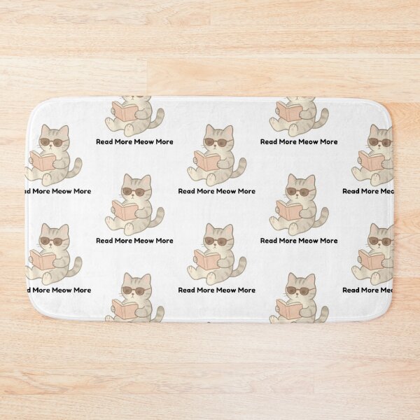 Item preview, Read More Meow More Cute Cat designed and sold by Bloomelle Studio.