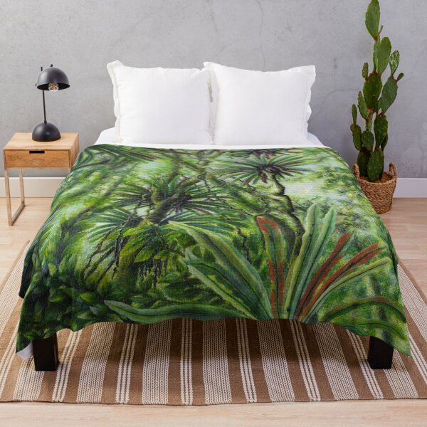 Item preview, Forest Ferns and Birds Nest Asplenium nidus designed and sold by Anna Ratkevich.