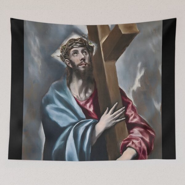 Item preview, Christ Carrying the Cross by El Greco designed and sold by Aleksandar Kostjuk.