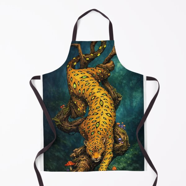 Item preview, Eldritch Leopard with Hundred Eyes designed and sold by erethstudio.