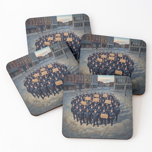 Item preview, Police Officers Choose Peace designed and sold by Home Decor Art.