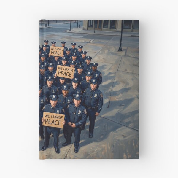 Item preview, Police Officers Choose Peace designed and sold by Home Decor Art.