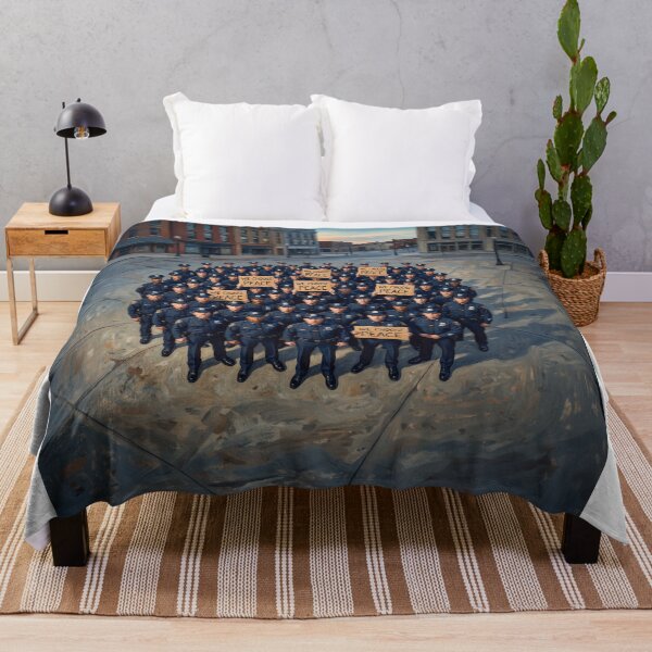 Item preview, Police Officers Choose Peace designed and sold by Home Decor Art.