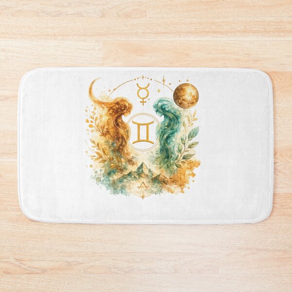 Item preview, Gemini Watercolor Zodiac Spirit designed and sold by NucciCollective.