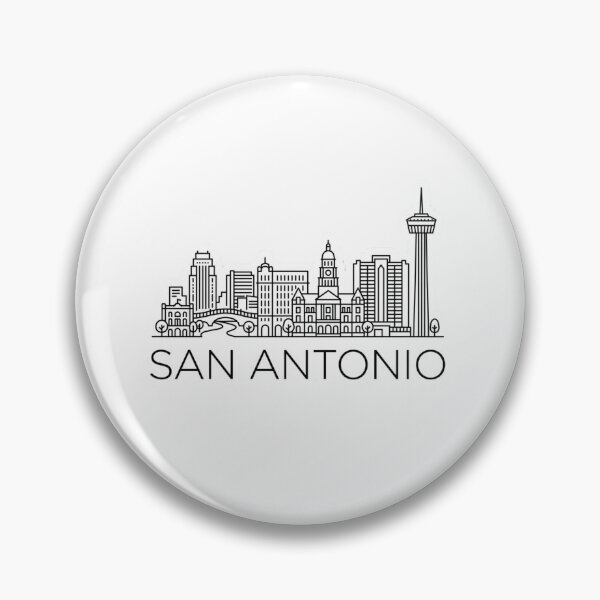 Item preview, San Antonio Skyline Minimalist Line Art Texas Travel Souvenir designed and sold by raedattia.