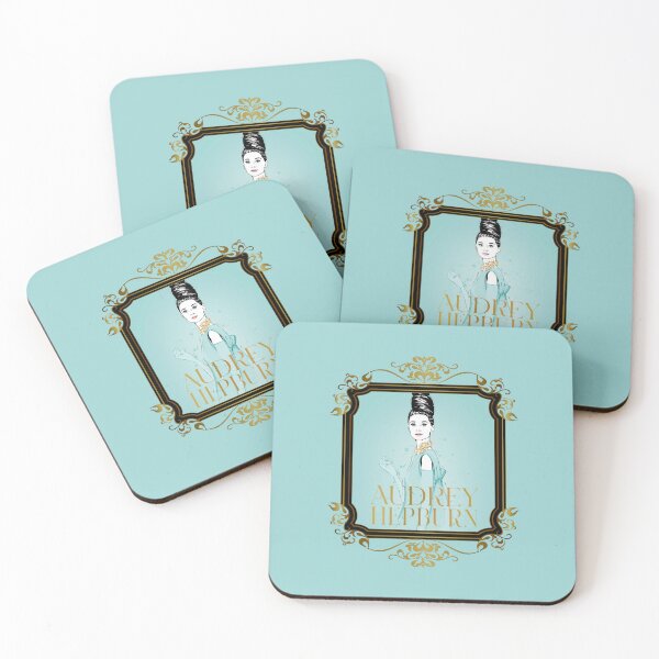 Item preview, Classic Audrey (on Aqua) designed and sold by PawsitiveMum3.
