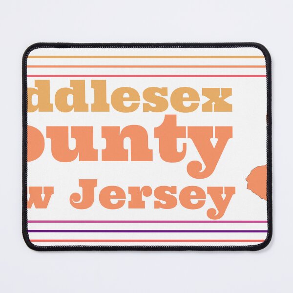 Item preview, Middlesex County New Jersey Highlighted on State Map designed and sold by TheIconSmith.