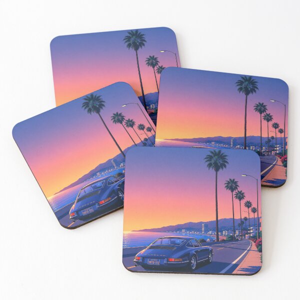 Item preview, Coastal drive at sunset designed and sold by carlastormy.