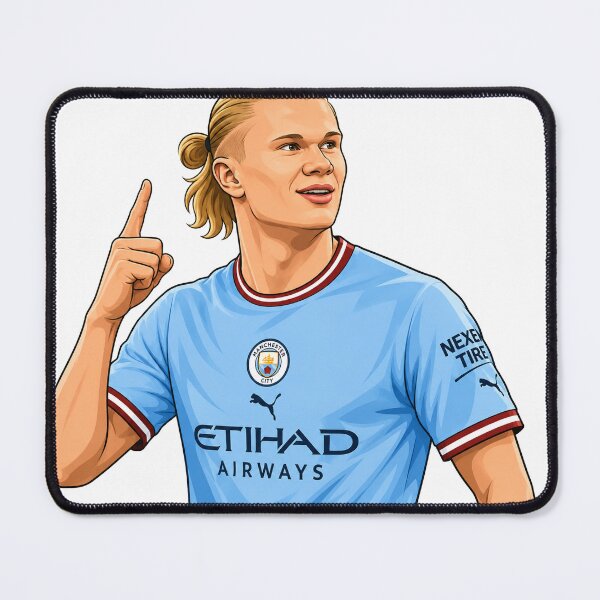 Item preview, Erling Haaland Cartoon Illustration | Football Fan Art | Soccer Player Digital Artwork designed and sold by maheart83.