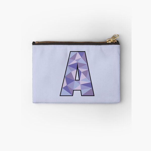 Item preview, Purple Geometric Letter A designed and sold by Julia Hindle.