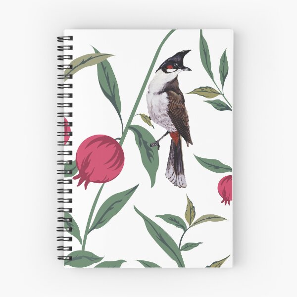 Item preview, Bulbul in the Pomegranate Orchard designed and sold by AdityaBharti.