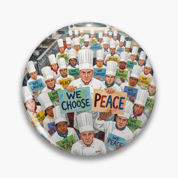 Item preview, Chefs Choose Peace designed and sold by Home Decor Art.