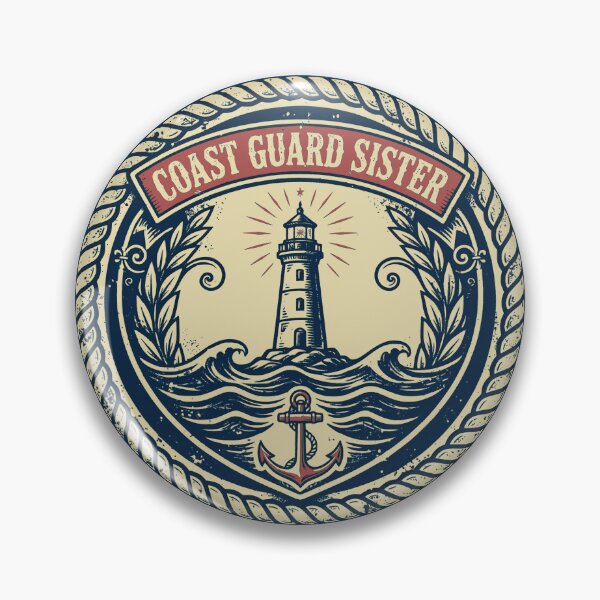 Item preview, Coast Guard Sister Vintage Military Family Gift | Proud Coastie Design designed and sold by Coasties.