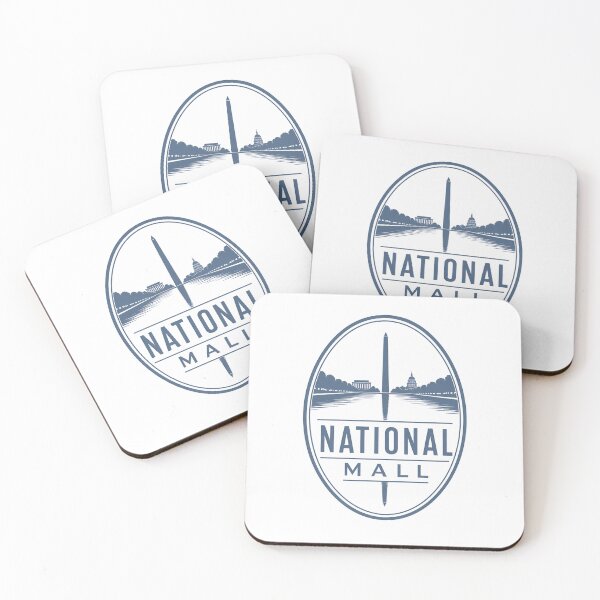 Item preview, Washington DC: National Mall Blue Oval Emblem designed and sold by Fenay Designs.
