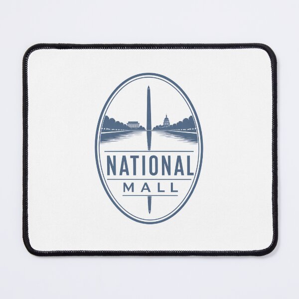 Item preview, Washington DC: National Mall Blue Oval Emblem designed and sold by Fenay Designs.